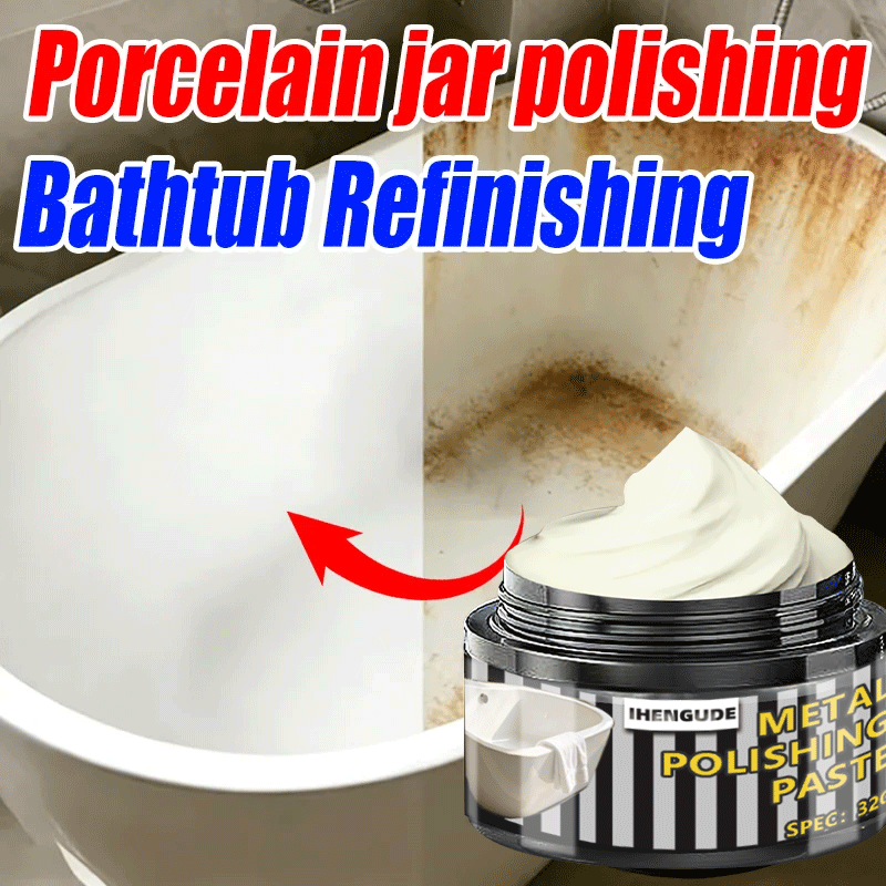 Ceramic Tile Floor - Universelle Metallpolierpaste 32g Badewannen-Auffrischung Porzellan-Reinigung Fliesen-